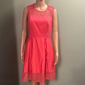 Calvin Klein Coral Backless Dress